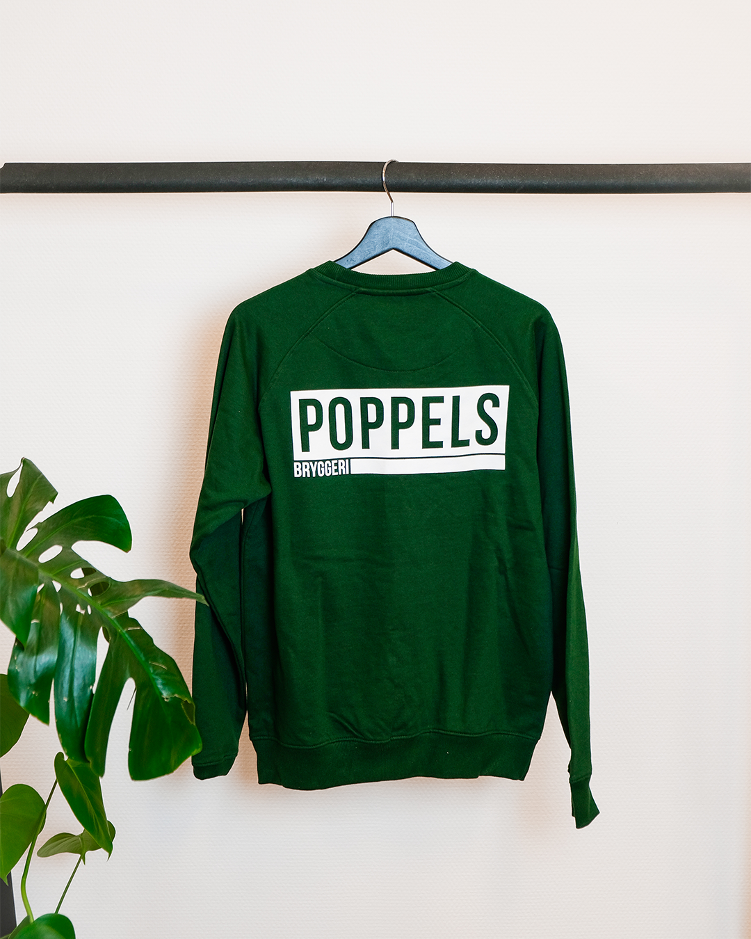 SWEATSHIRT GRÖN POPPELS BRYGGERI
