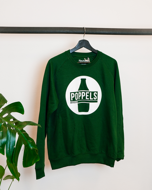 SWEATSHIRT GRÖN POPPELS BRYGGERI